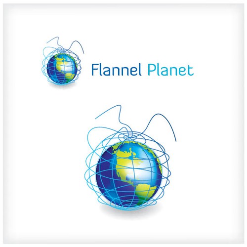 Flannel Planet needs Logo Diseño de flashing