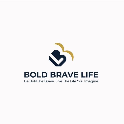 R BaskoroさんのBold & Brave Logo Contestデザイン