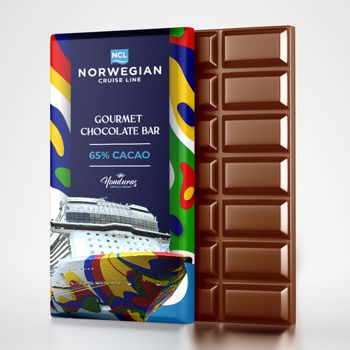 Chocolate Bar Wrapper for Cruiseline Design by SRGrafica