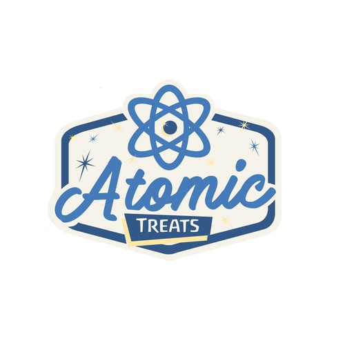 Design a logo and brand for a 50s theme freeze dried candy/dog treat business Design by Fortuna Design