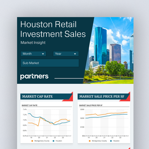 CREATE NEWSLETTER TEMPLATE FOR A COMMERCIAL REAL ESTATE AGENT TO SEND MARKET INFORMATION Design by Unique Tribe