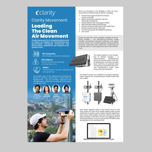 Design one-pager company overview Design von fastdesign86