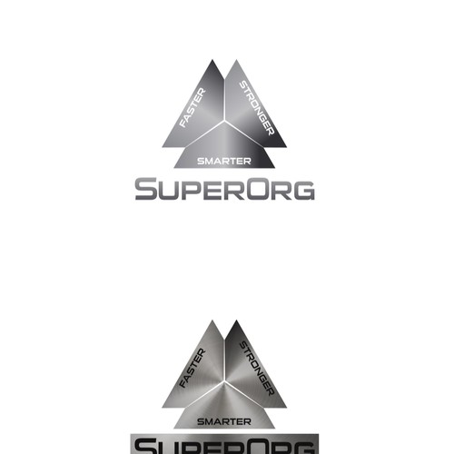 Logo to depict organizational intelligence, speed, and strength to enable CEO success. Design by Creafyx