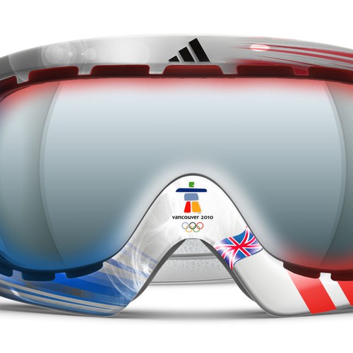 Design adidas goggles for Winter Olympics Design von More Sky