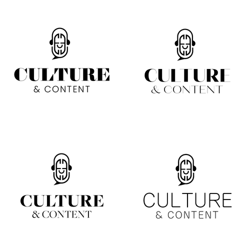 Podcast Logo for a Fun Business Podcast Intersecting Company Culture & Marketing Design by Nicusor Duman