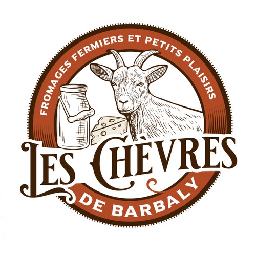 "créez un joli logo pour faire super ventes de fromages" winning Logo design