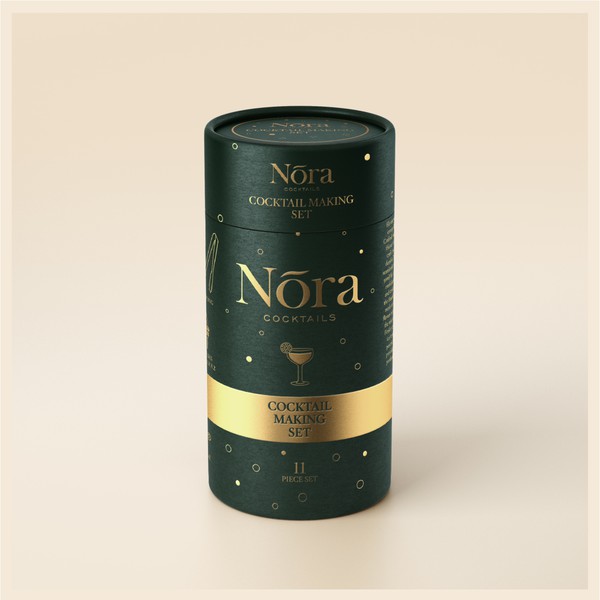 Cocktail set tube packaging design