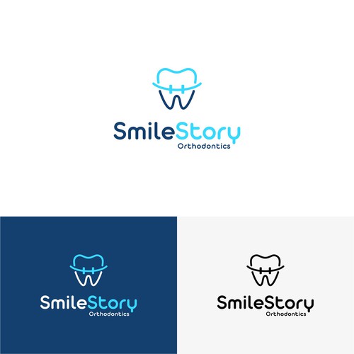 Modern logo for an Orthodontic Office (we do braces, invisalign) Design by liwa