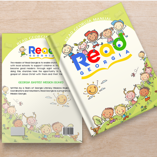 A book cover to inspire volunteers reading to children! Design by Esra Büte
