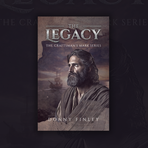 Book cover for epic 1st century story with historical implications Design by lidia.puccetti