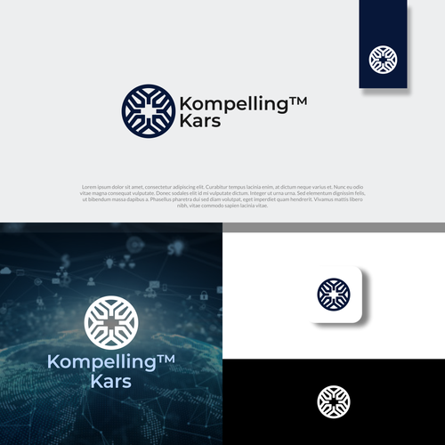 Design di Kompelling™ Kars Brand Logo Design di Deep Ocean ✨