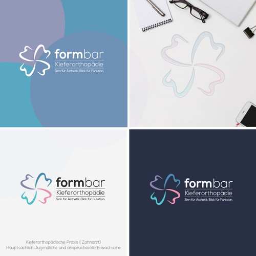 "Praxislogo Kieferorthopädie formbar" winning Logo design