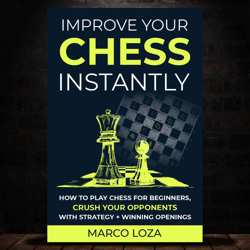 Awesome Chess Cover for Beginners Design by d.s.p.®