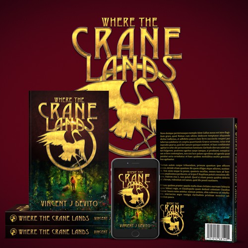 Design cover for a magical book with talking animals Design by Rafido