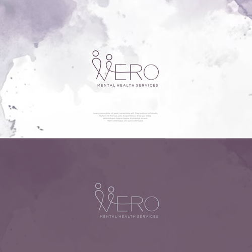 Modern Minimalist Mental Health Diseño de blueberry™