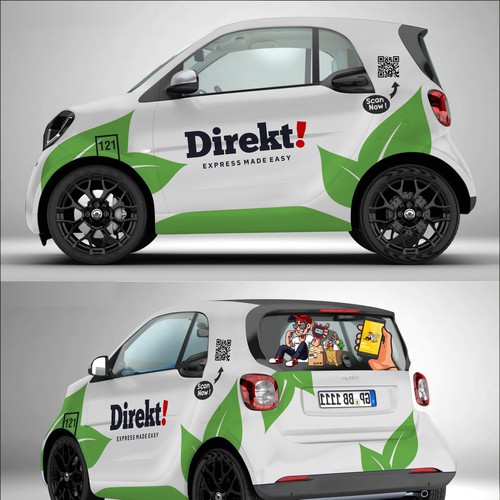 fleet marketing for delivery services Design von dnite