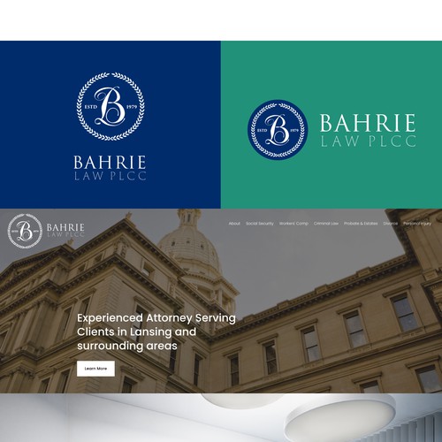 Need Modern, professional, and eyecatching logo for Personal injury/disability law firm Design by BlueFish D&D