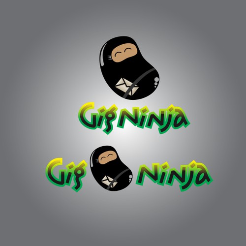 GigNinja! Logo-Mascot Needed - Draw Us a Ninja Design von kiba