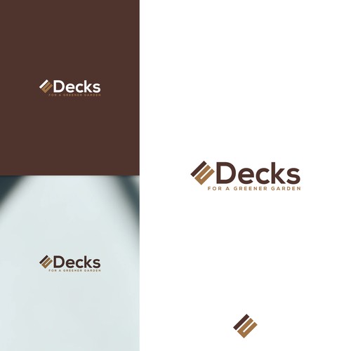 in need of powerful modern logo for nationwide decking company デザイン by Arfian Huda