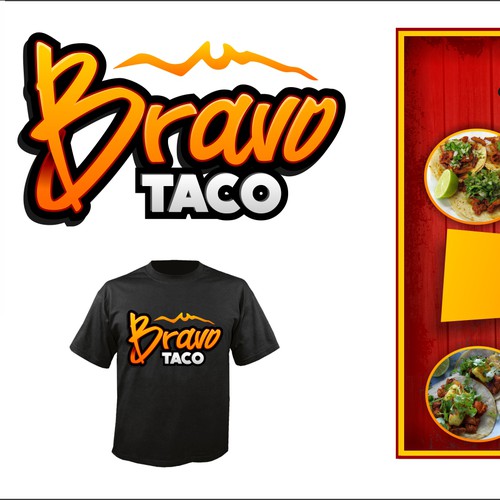 Designs | New logo wanted for Bravo Taco | Logo design contest