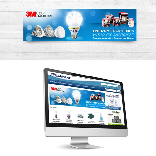 Create A Banner Ad For 3m Led Lights Banner Ad Contest 99designs