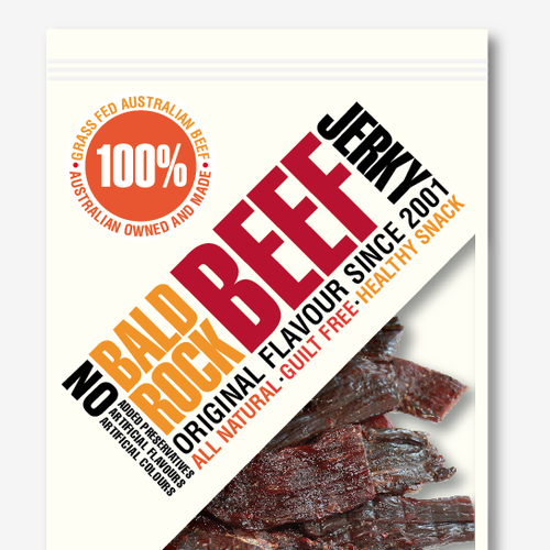 Beef Jerky Packaging/Label Design Design von Gal 2:20