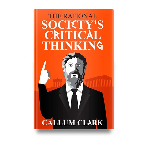 A classical yet modern book cover for philosophy/critical thinking Design by kostis Pavlou