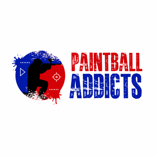 Paintball YouTube Channel logo Design by CREATIVE NINJA ✅