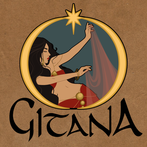 Gitana Logo Contest Design by Fancy Bee