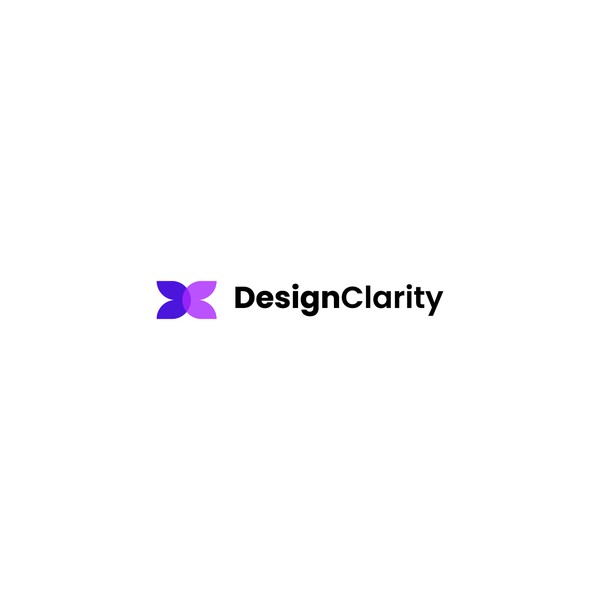 DesignClarity Logo – Modern & Geometric Brand Identity