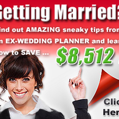 Steal My Wedding needs a new banner ad Design von Isabels Designs