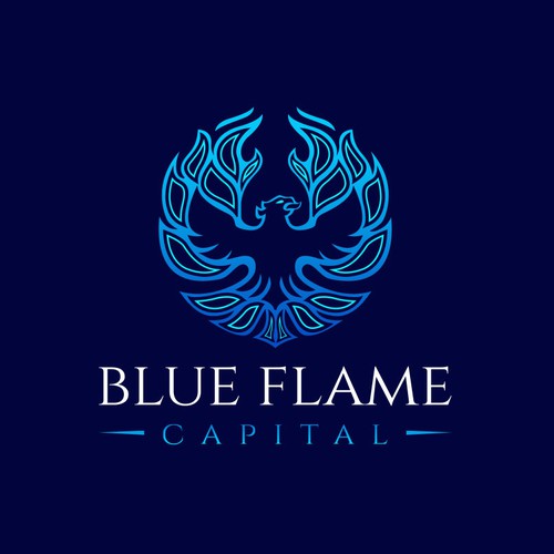 We need a Blue Flame Logo worthy of classic car hood status...but not...really. Design by Jacob Gomes