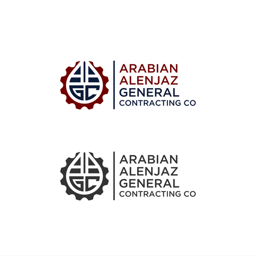 “Modern Industrial Logo for AAGC – Construction & Contracting Company” Design by Log_In