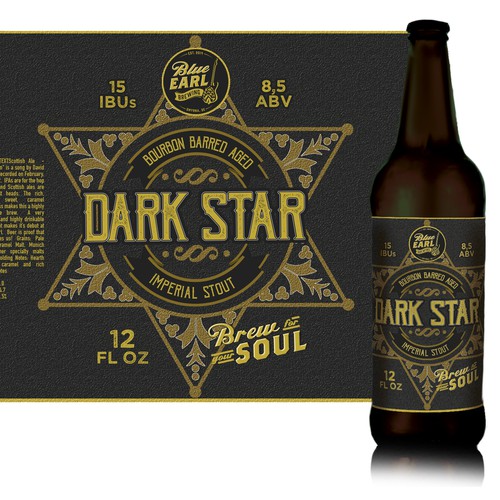 Dark Star Product Label Contest 99designs