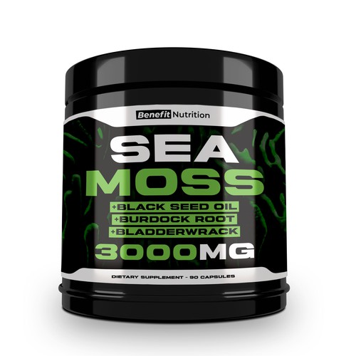 Concept Design For Supplement - Front Label Design by Dj Saifee