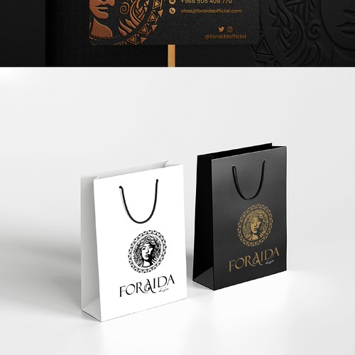 A legendary logo inspired by Venus and ancient Greek inscriptions for gem brand Design by #Lucky