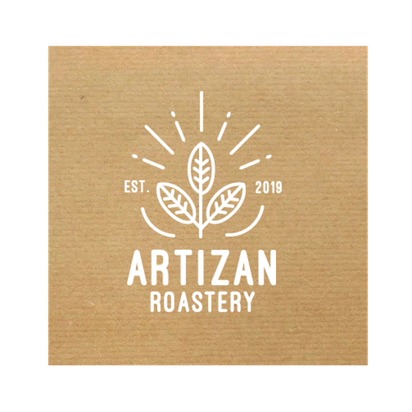 Logo for an ecological coffee roastery working with sun-energy