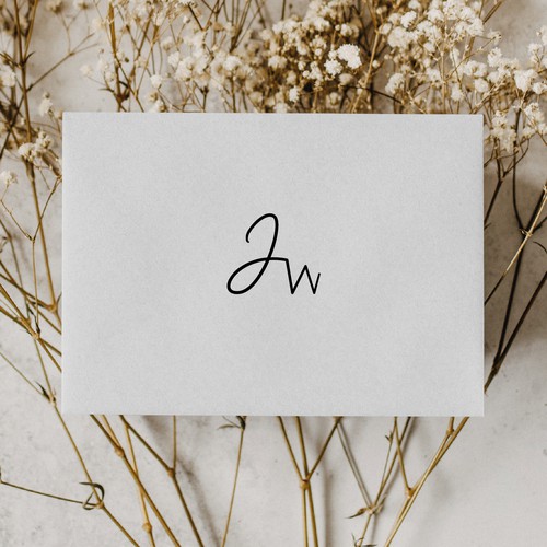 JW Script Logo Diseño de GinSonic
