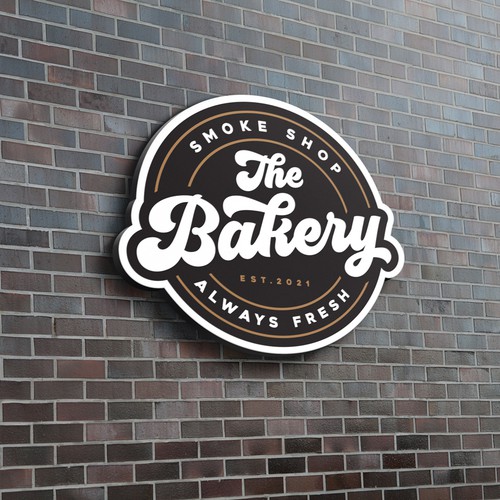 Smoke Shop Called "The Bakery" Logo Design by Boaprint