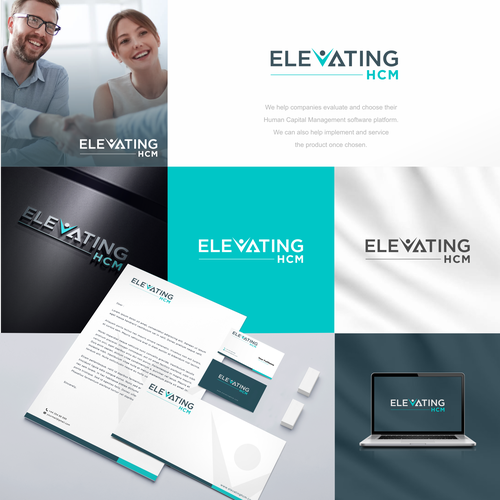 Elevating HCM logo contest-ontwerp door m j ◥