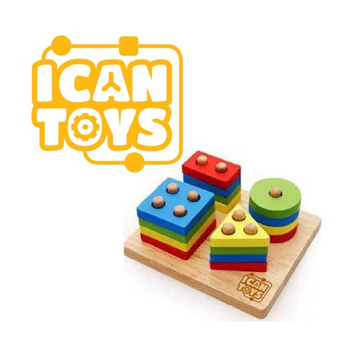 Design a toy logo for wooden interactive toys Design by CrankyBear