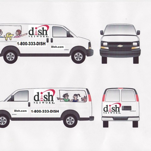 V&S 002 ~ REDESIGN THE DISH NETWORK INSTALLATION FLEET デザイン by rbyrne22