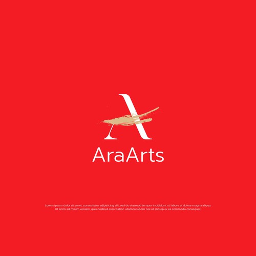 AraArts Logo Contest Design by randajanuario