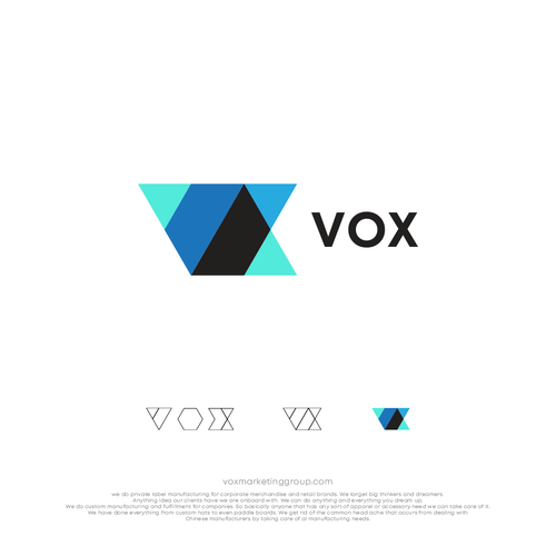 Vox Marketing rebrand Design by Omniverse™