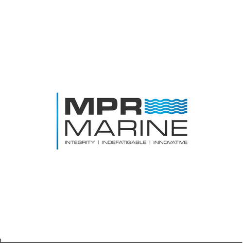 A Logo for a young, fresh, but with a nod to tradition, Maritime Consulting and Support Company. Design by pecas