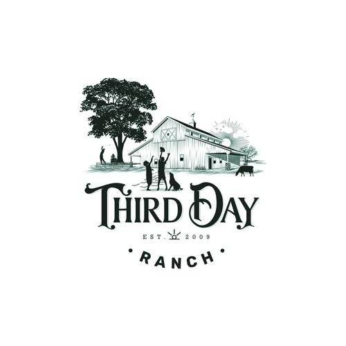 Capture essence of Texas ranch experience in new Third Day Ranch logo-ontwerp door Epiphanie