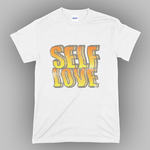 SELF LOVE MERCH T-SHIRT Réalisé par knd.blck