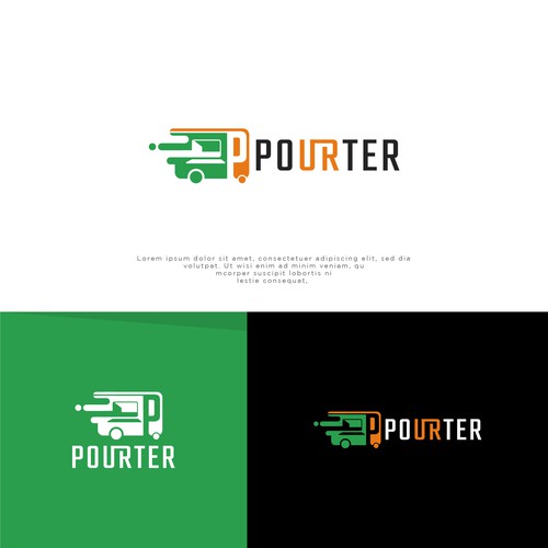 Pourter- High end manufacture of mobile food and beverage trailers Design by keoart