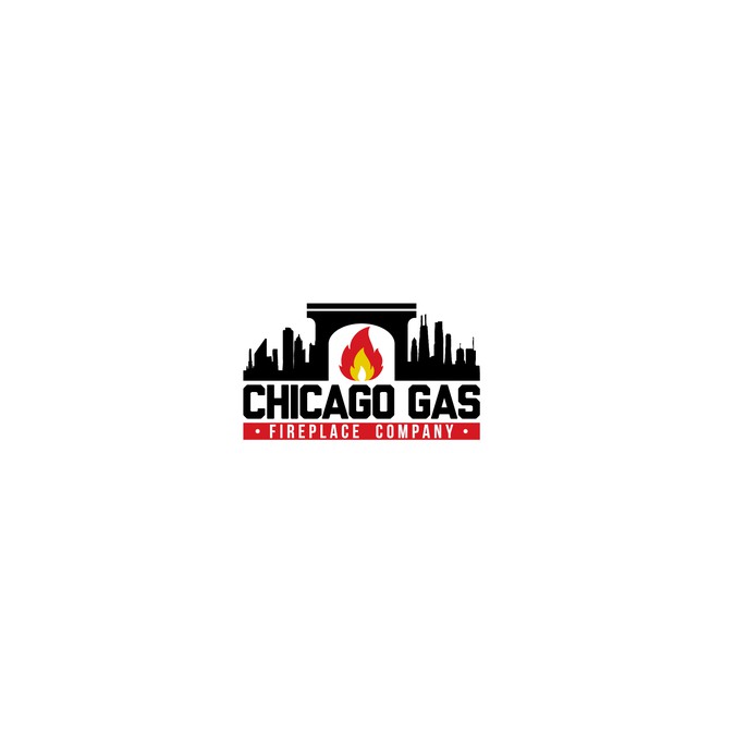 Chicago Gas Fireplace Company Logo Design Contest