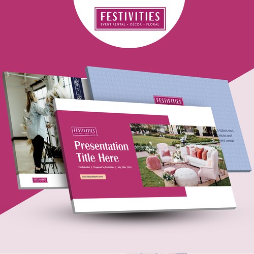 Festivities Powerpoint Deck Design by SN Asha